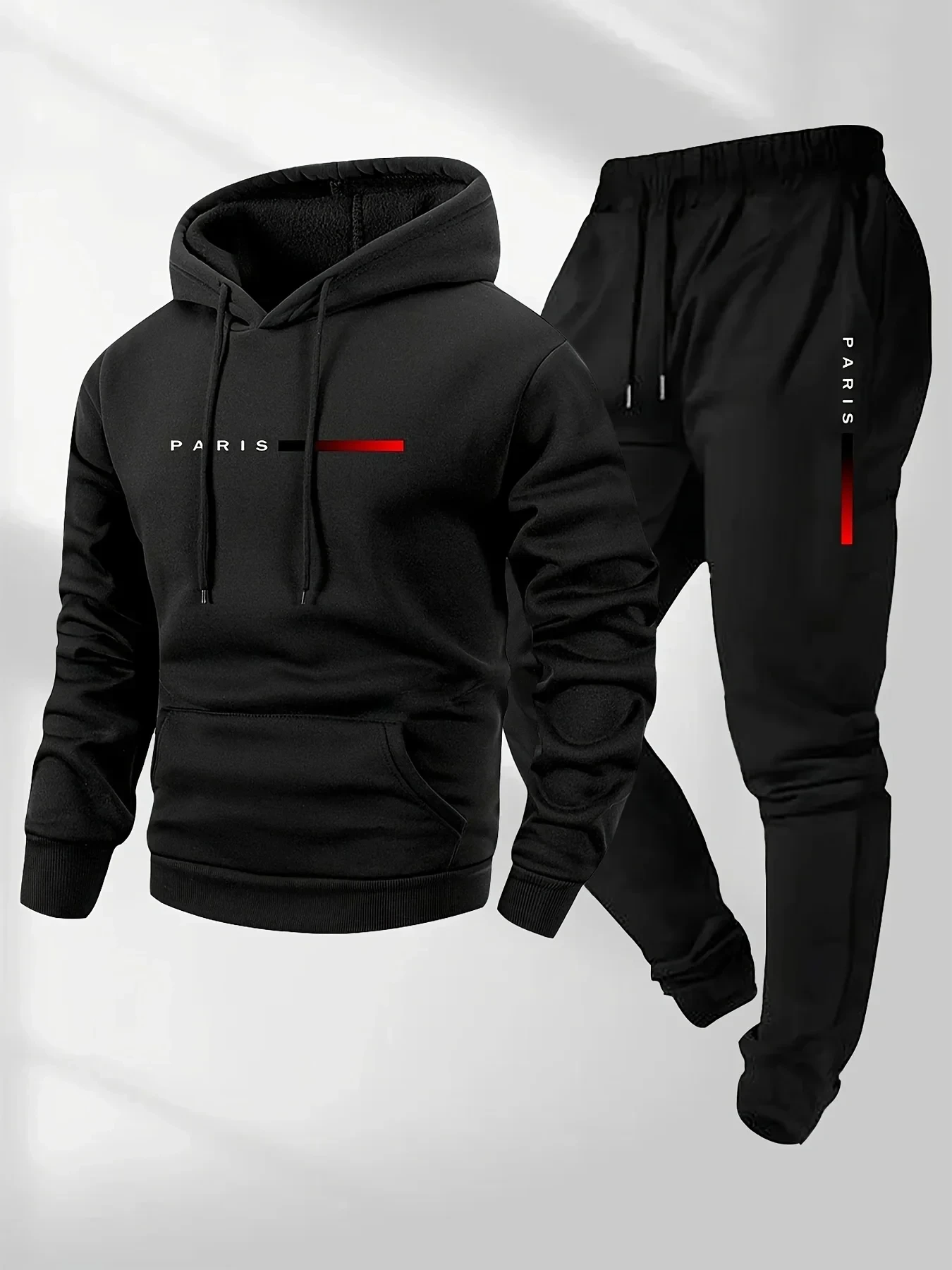 Winter Clothing Stores - Setelan Sweater Cetak Huruf PARIS untuk