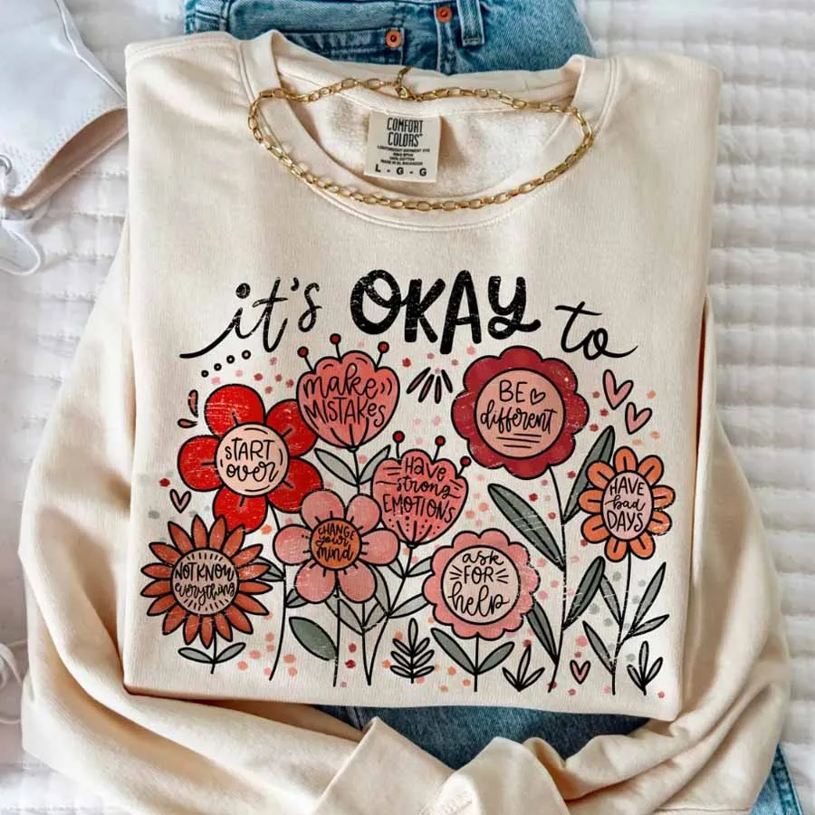 Winter Clothing Quotes - Stiker Transfer Panas Motif Boho Floral