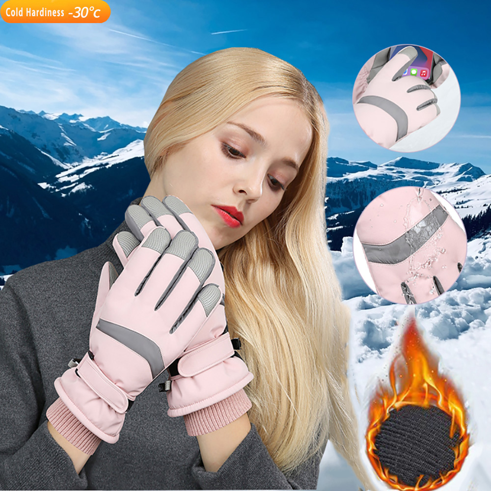 Waterproof Mitten Ski - YANBIGUO Sarung Tangan Ski Sarung Tangan