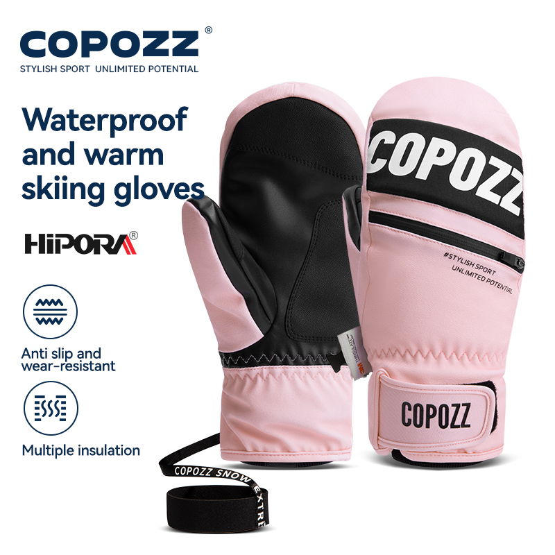 Waterproof Mitten Ski - COPOZZ 3M Sarung Tangan Ski Thinsulate