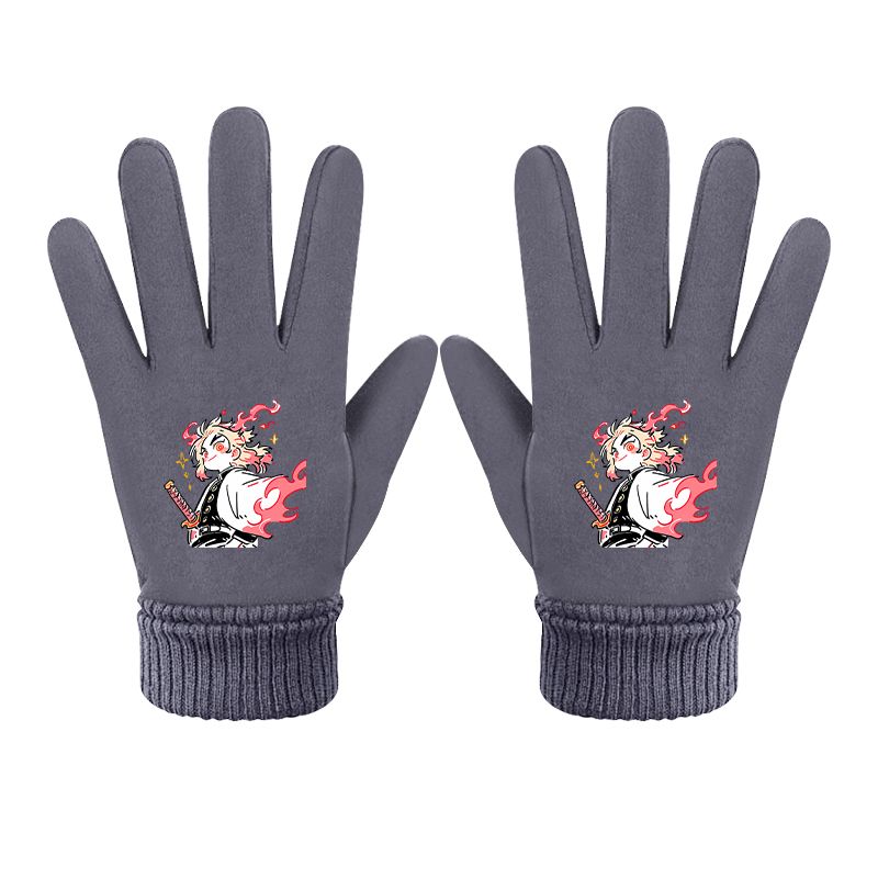 Winter Clothing Girls - Sarung Tangan Tanpa Jari Kartun Anime