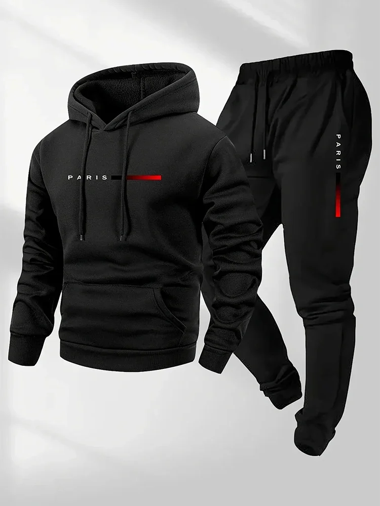 Winter Clothing Stores - Setelan Olahraga Kasual Harian Warna Polos