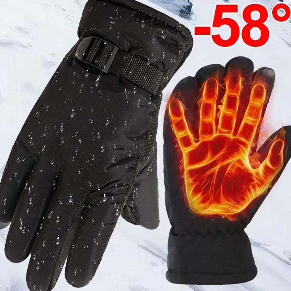 Waterproof Mitten Ski - Sarung Tangan Ski Musim Dingin Berlapis