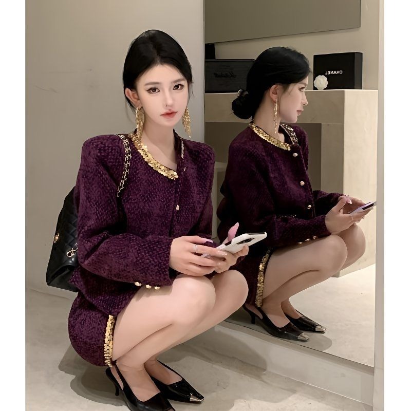Winter Clothing Line - Setelan Dua Potong Musim Gugur Musim