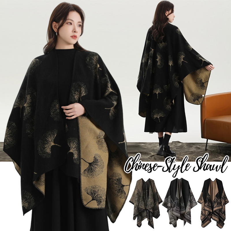 Winter Clothing Ideas For Women - Selendang Rajut Bermotif untuk Wanita, Syal