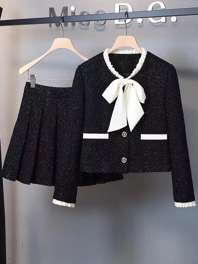 Winter Clothing Line - Setelan jaket wanita, Y2K elegan Chic