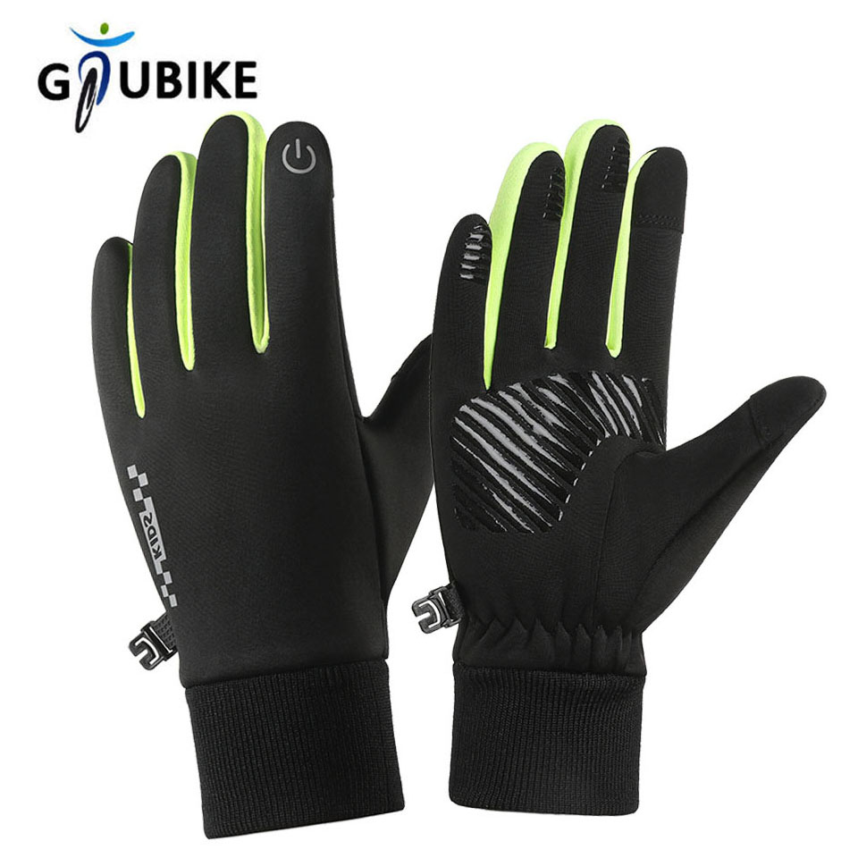 Waterproof Mitten Ski - GTUBIKE sarung tangan bersepeda anak-anak, sarung