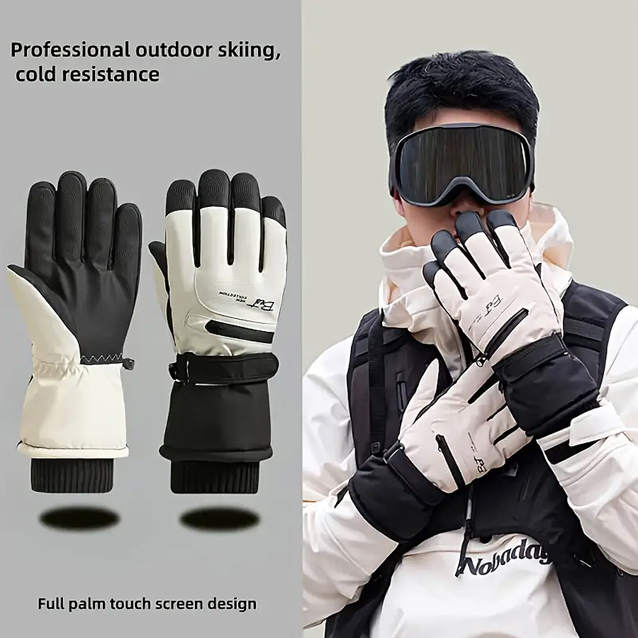 Waterproof Mitten Ski - Sarung Tangan Ski Hangat Musim Dingin