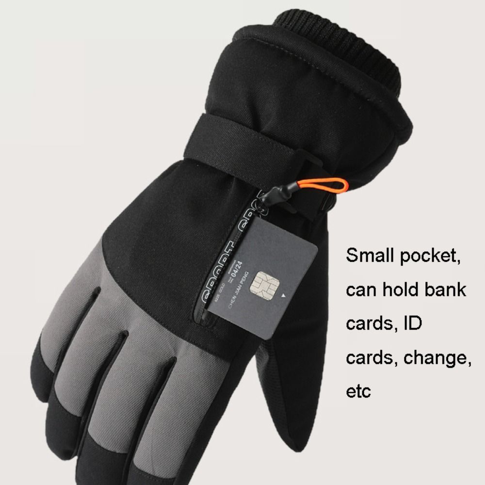 Waterproof Mitten Ski - Sarung Tangan Musim Dingin Anti Angin,