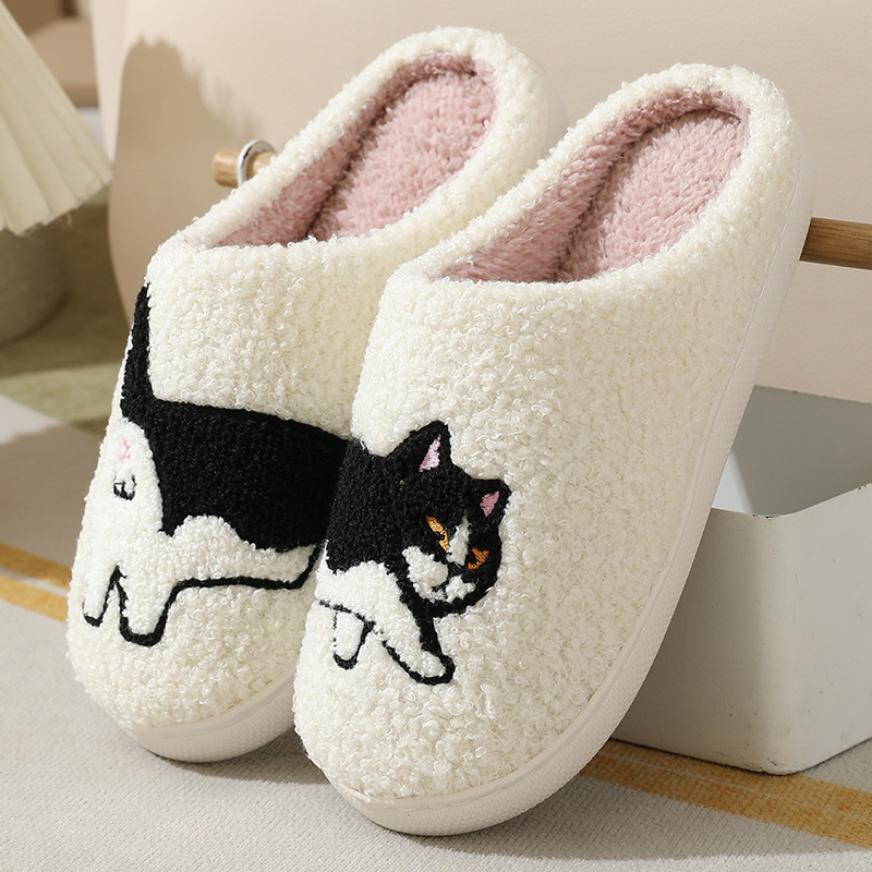 Winter Clothing Material - Sandal Rumah Bordir Dachshund Lucu Musim