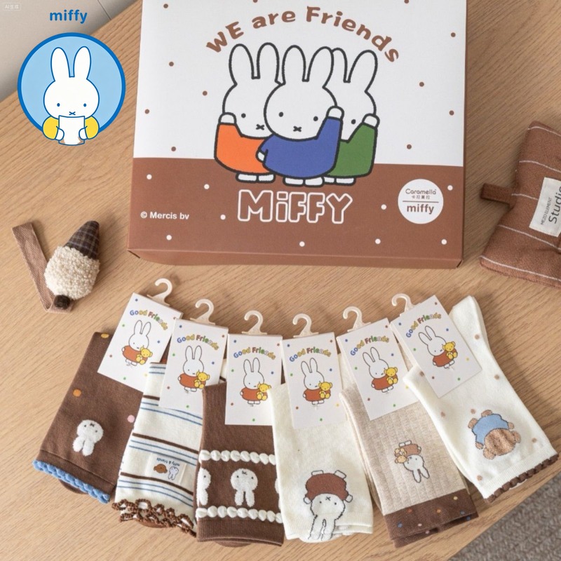 Winter Clothing Girls - Kaus Kaki Setinggi Betis Kawaii Miffy