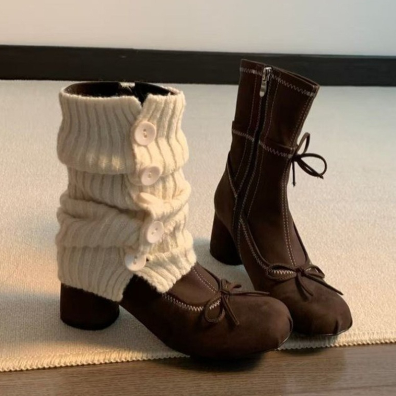 Sepatu Boots Wanita Hak Tinggi - Winter Clothing For Woman ulasan dan harga