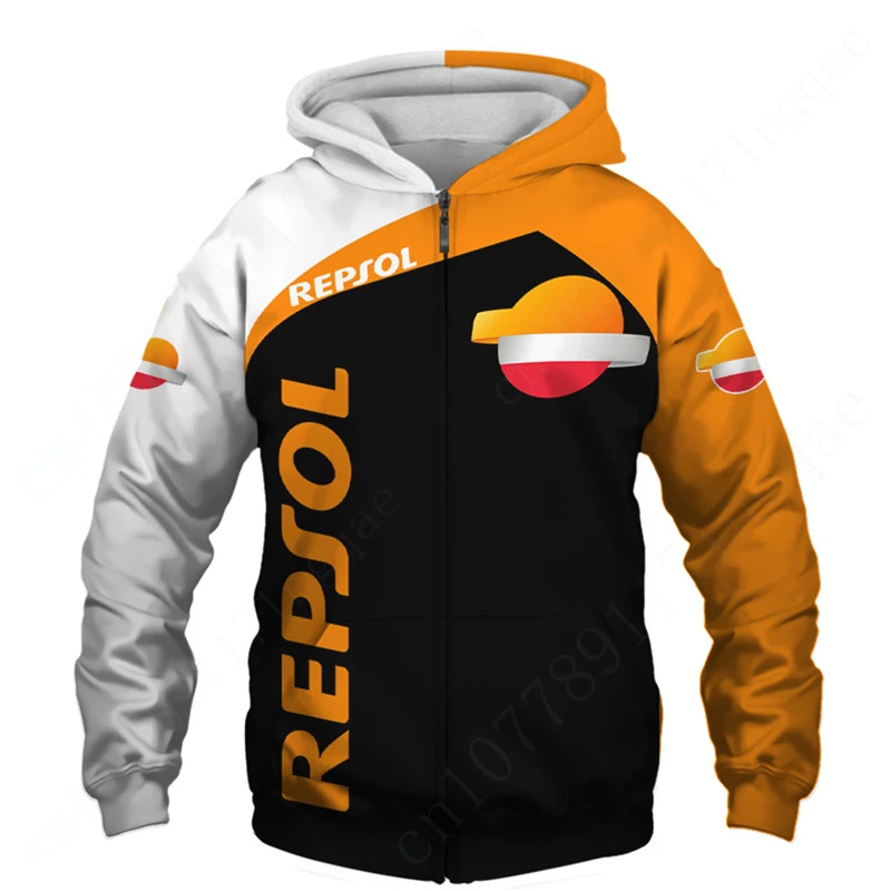 Pakaian Uniseks Repsol Hoodie  - Winter Clothing Essentials For Men ulasan dan harga