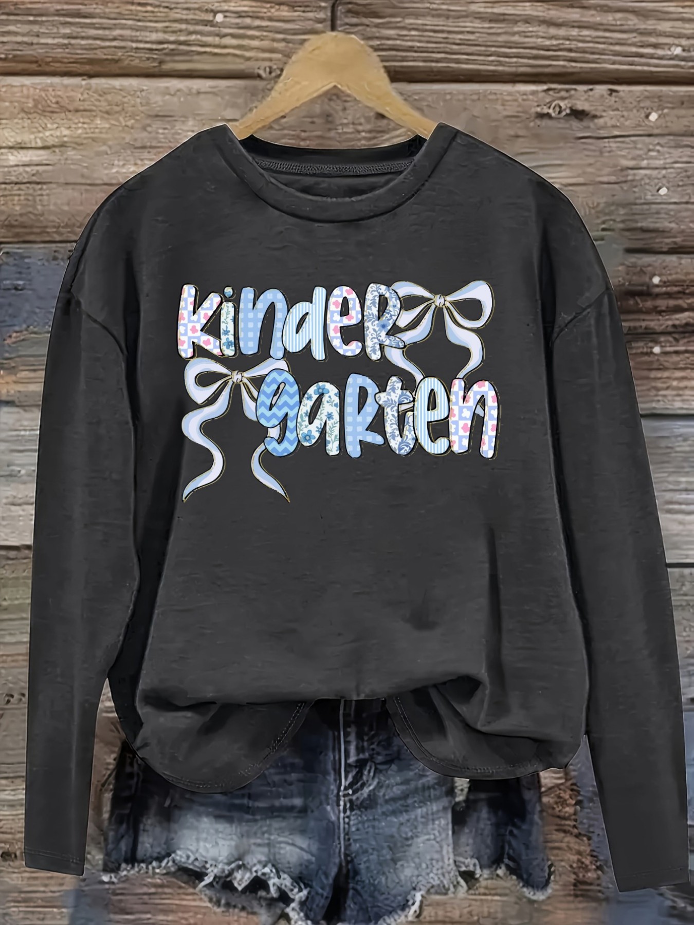 Kaos Wanita Lengan Panjang Kas - Winter Clothing Kindergarten ulasan dan harga